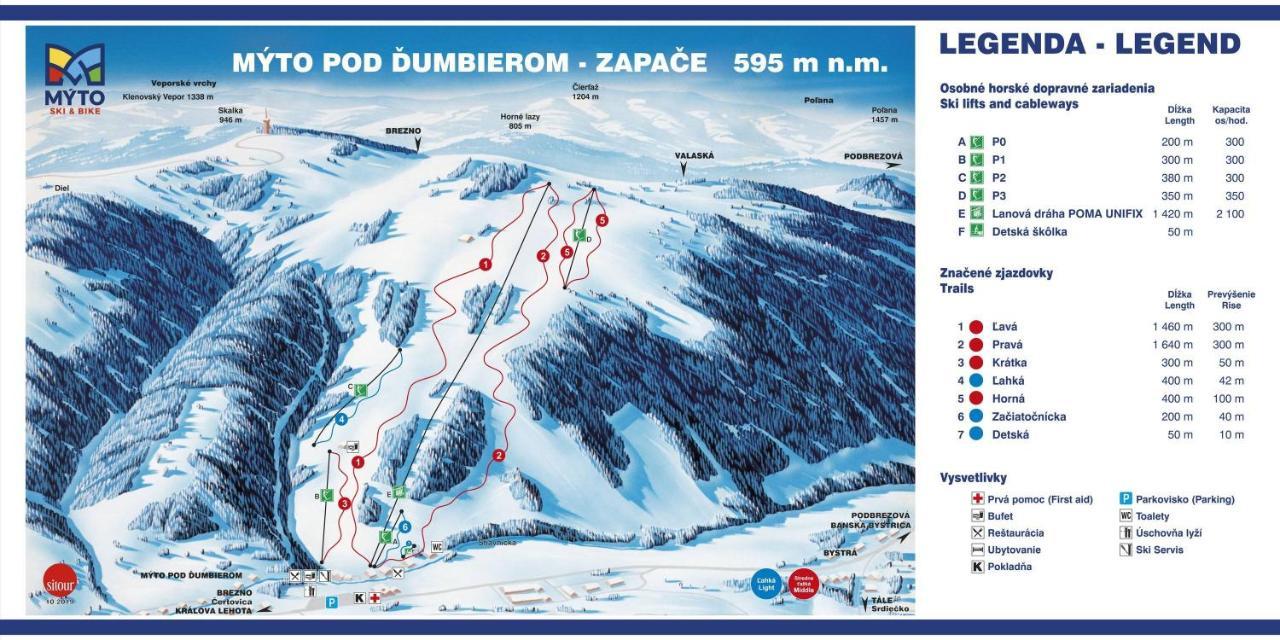 דמנובסקה דולינה Apartment Anna Chopok, 1 110 M, Highest In Central Europe, On A Hiking Trail To Dumbier מראה חיצוני תמונה